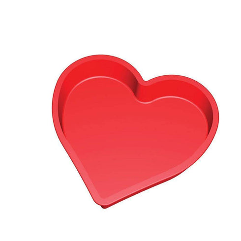 AussieSuperStore Homeware Supplies Silicone Single Heart Cake Mold Silicone Single Heart Cake Mold | Heart Shaped Silicone Cupcake Moulds CBSILHEARTMLD